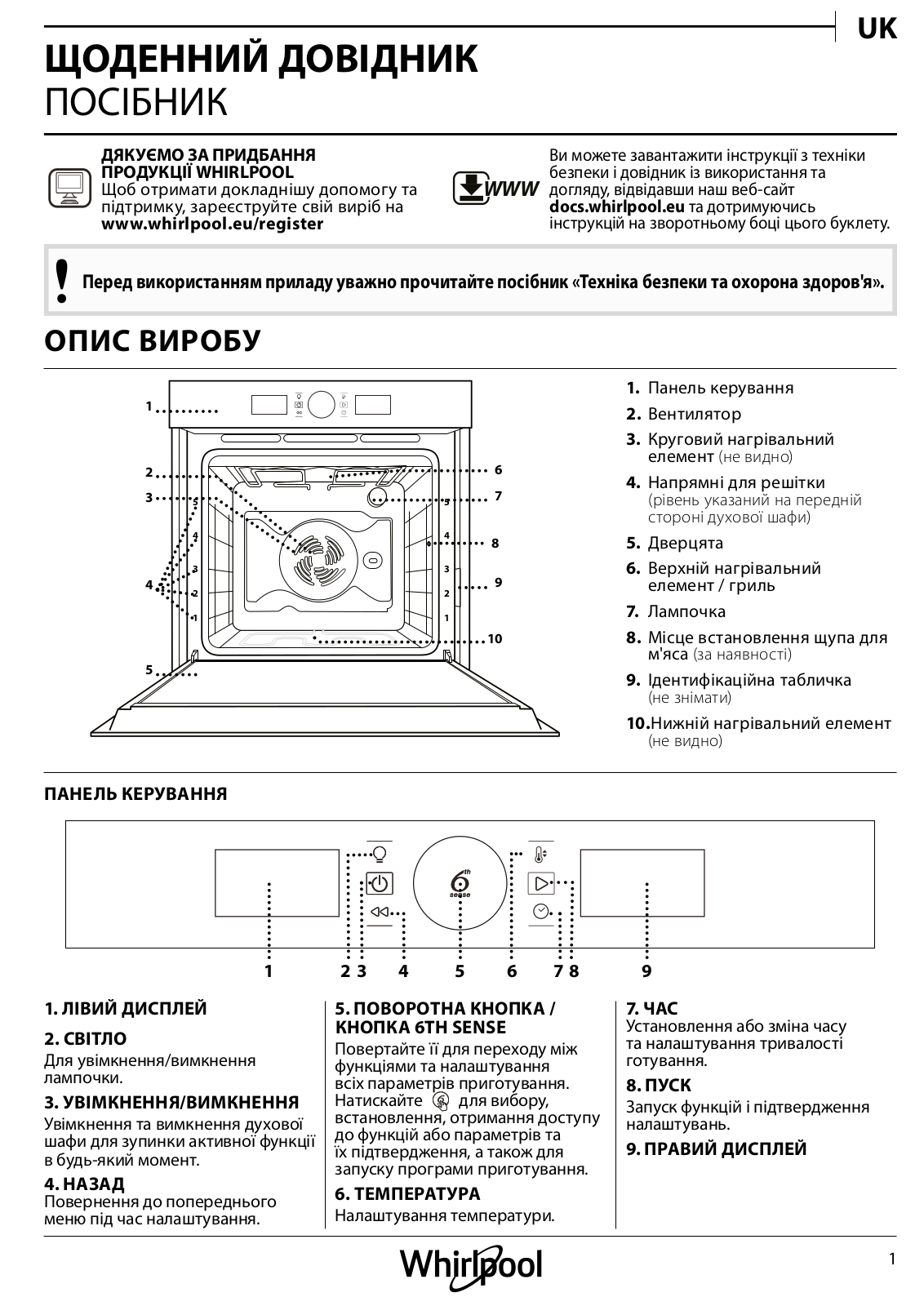 Whirlpool AKZ9 7891 IX User manual