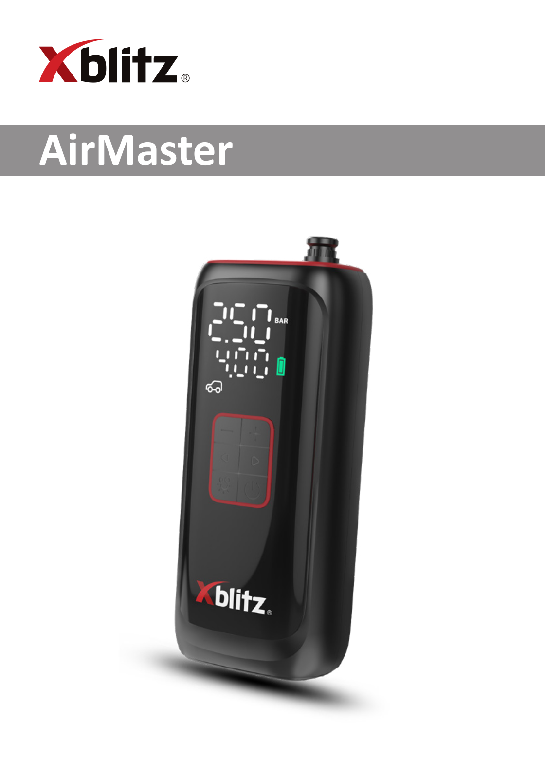 XBLITZ Airmaster User guide - ManualMachine.com