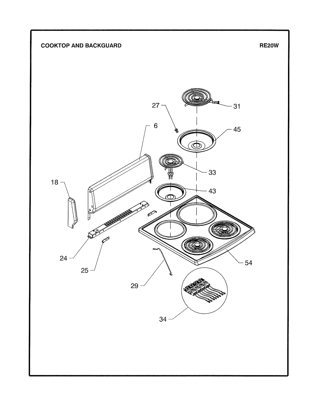 Summit RE241W Diagram