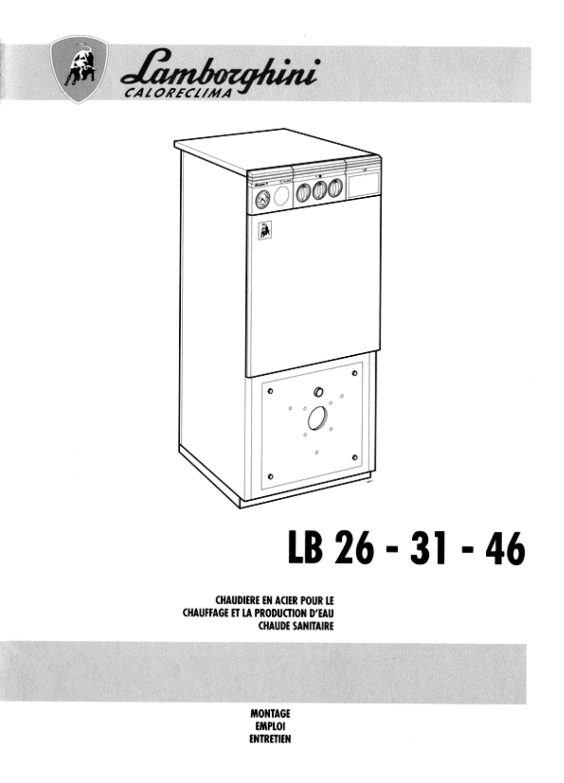 LAMBORGHINI LB 46 User Manual