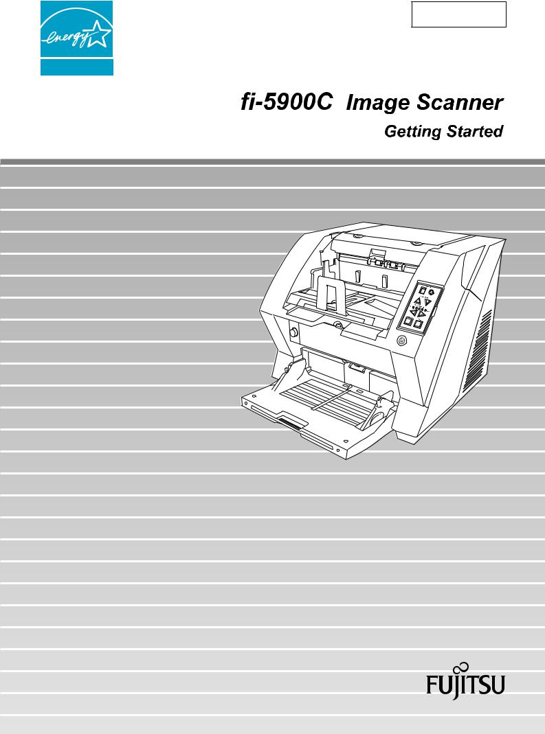 Fujitsu fi-5900C User Manual