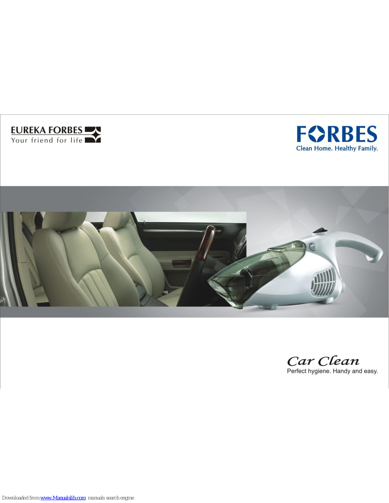 Eureka Forbes Forbes User Manual