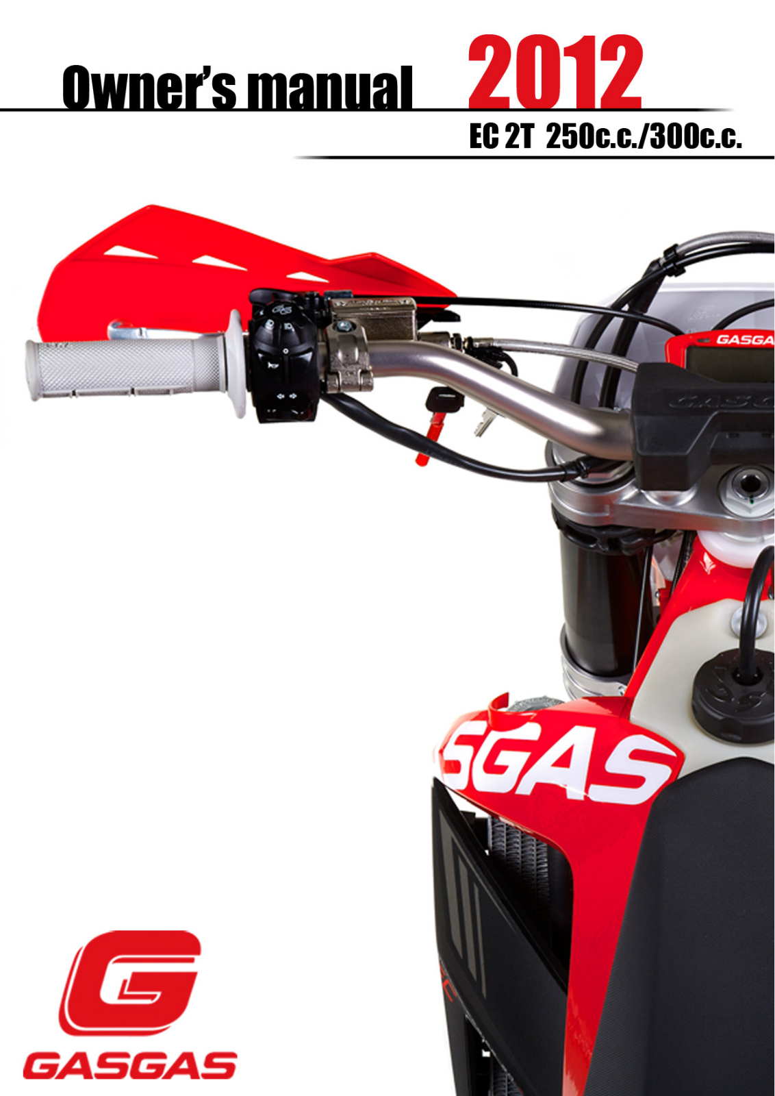 GasGas Enduro 2T EC 250,300cc 2012 Owner's manual