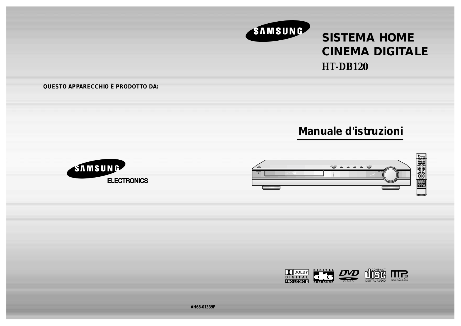 Samsung HT-DB120 User Manual