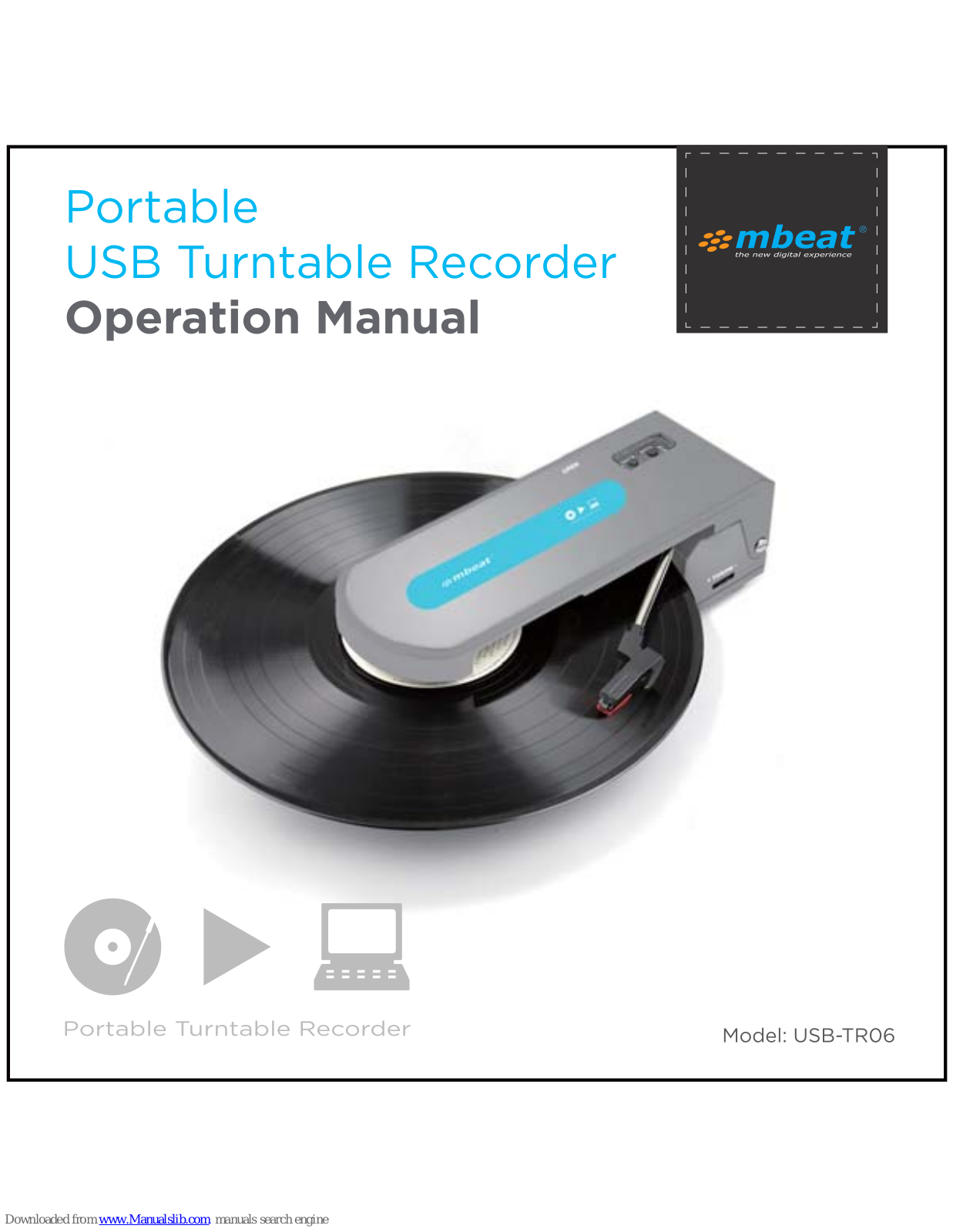 mbeat USB-TR06 Operation Manual