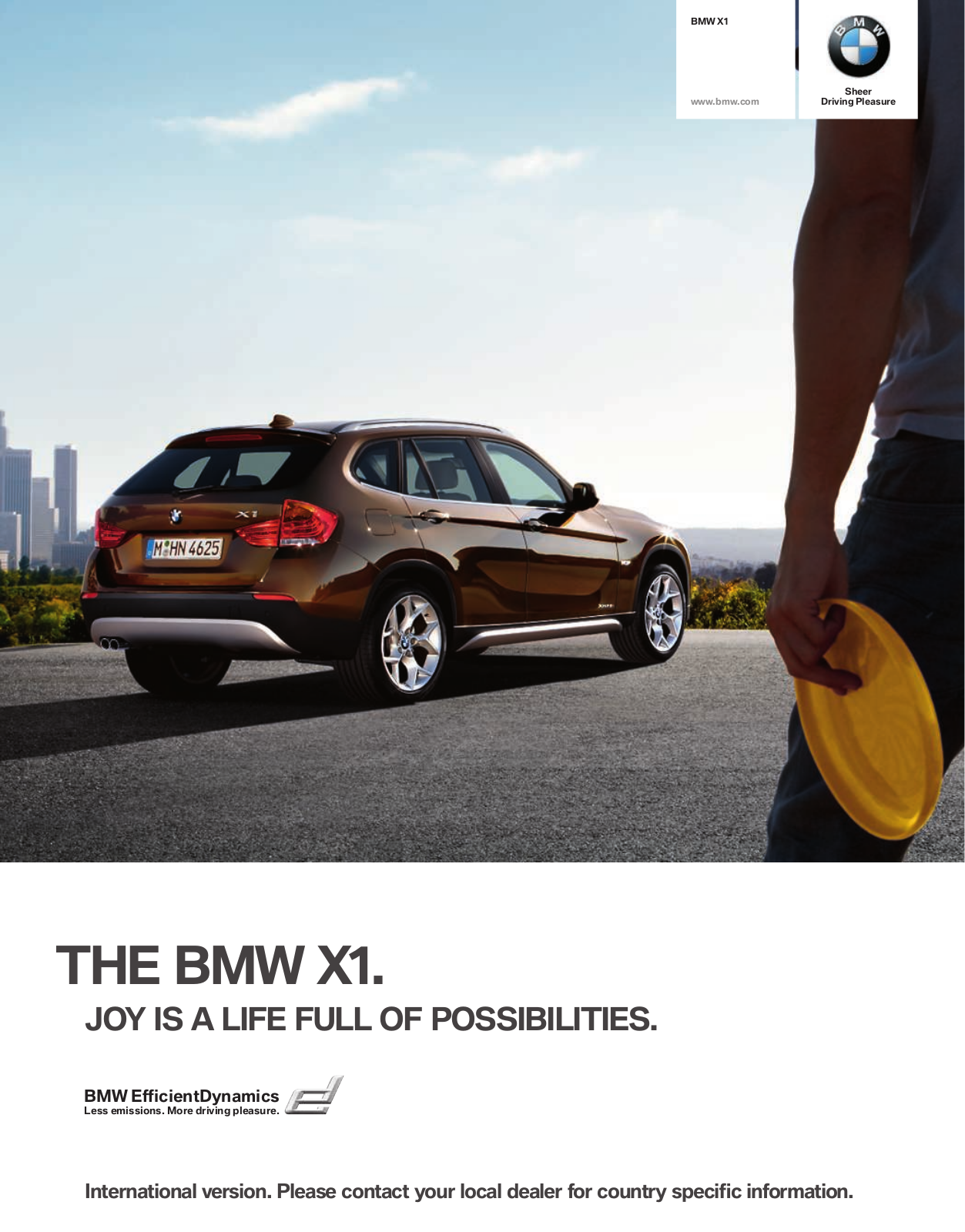 BMW X1 XDRIVE 23D  2010, X1 SDRIVE18D  2010, X1 XDRIVE18D  2010, X1 XDRIVE20D  2010, X1 XDRIVE28I  2010 BROCHURE