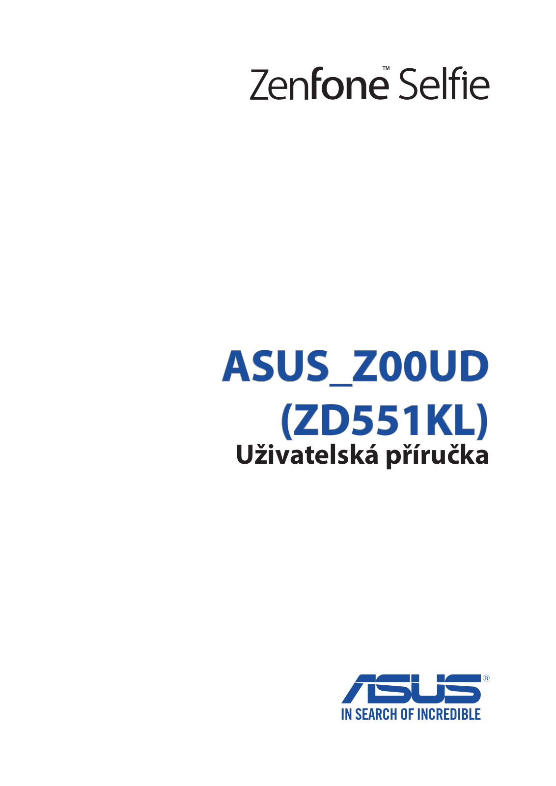 Asus ZD551KL User Manual