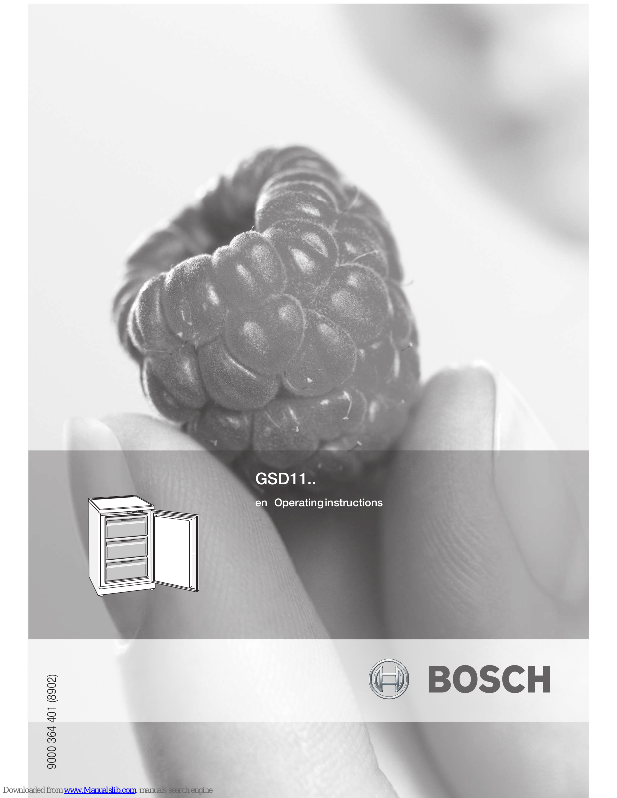 Bosch GSD11V22 Operating Instructions Manual