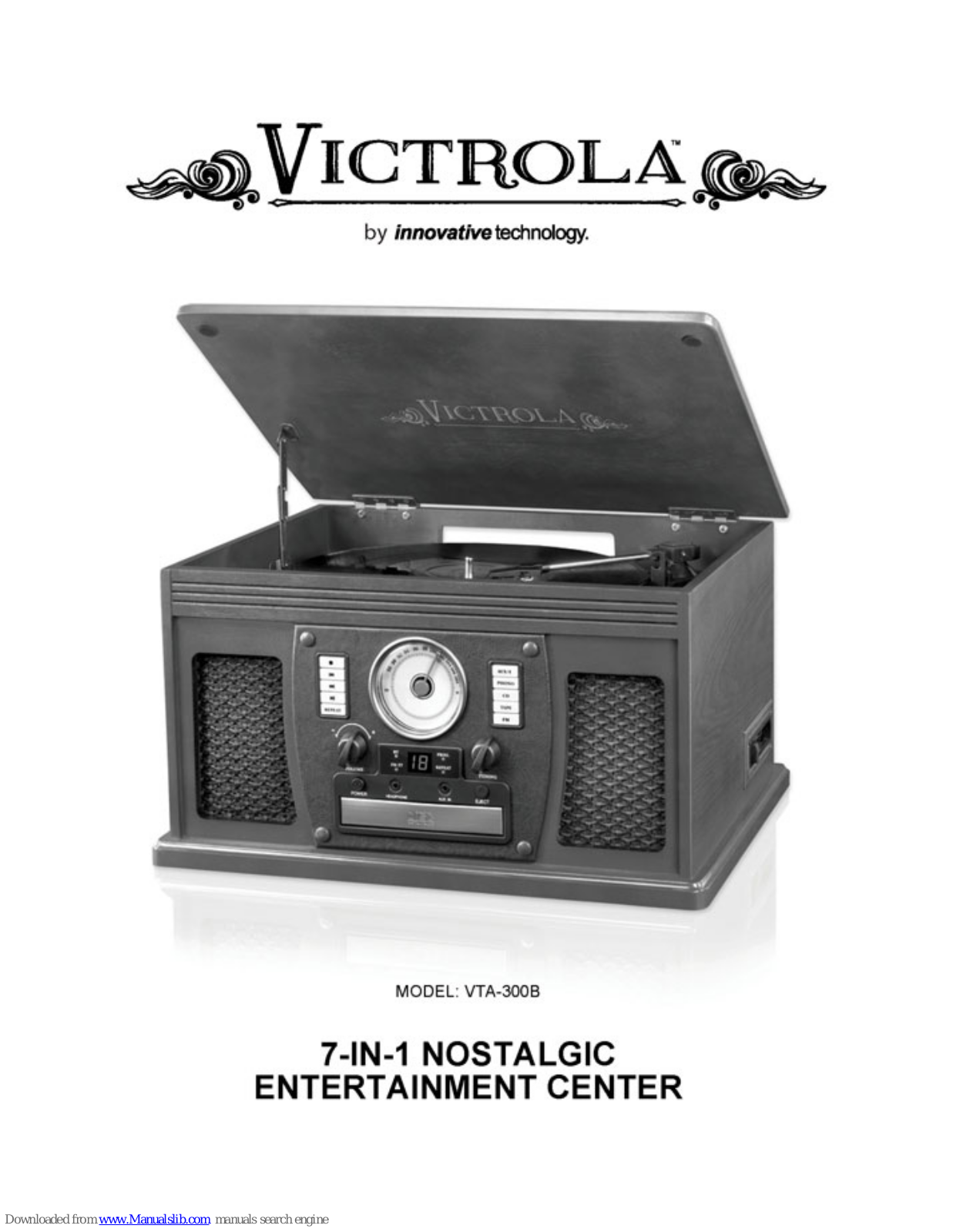 Victrola VTA-300B User Manual