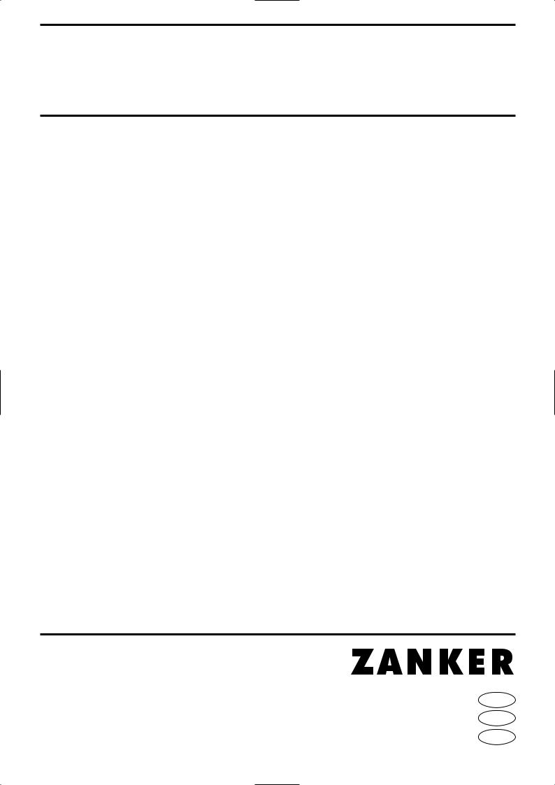 ZANKER KE2041 User Manual