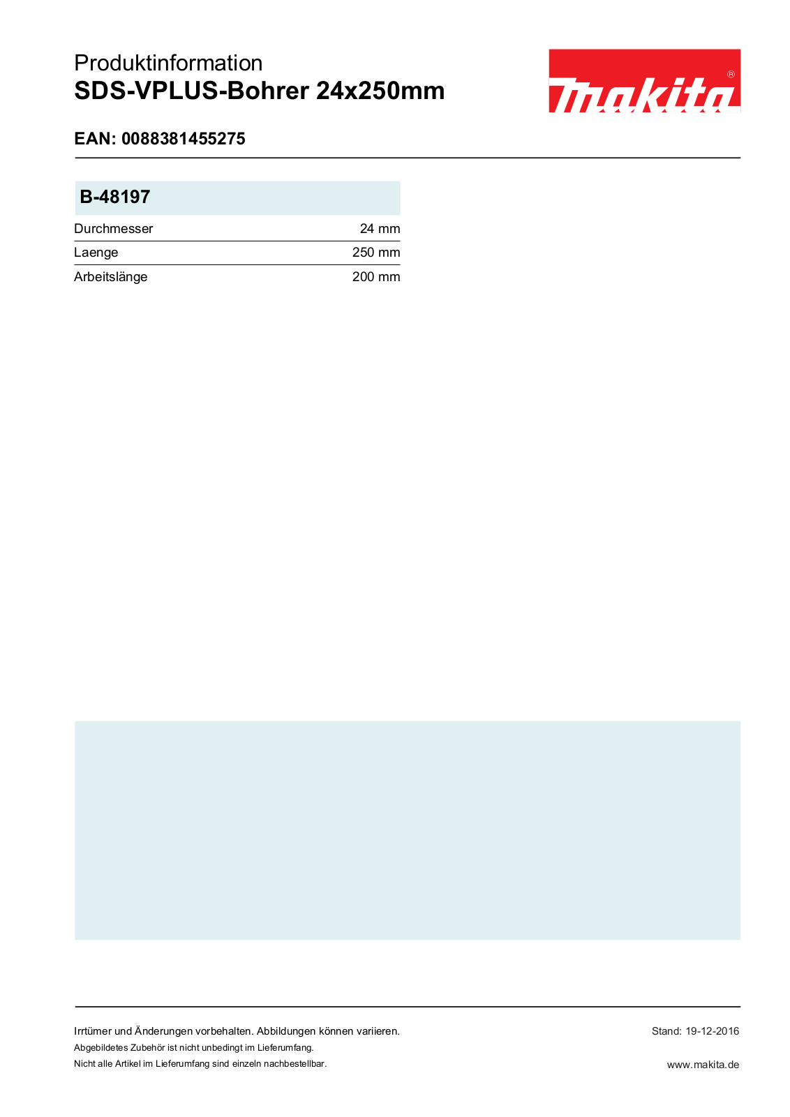 Makita B-48197 Service Manual