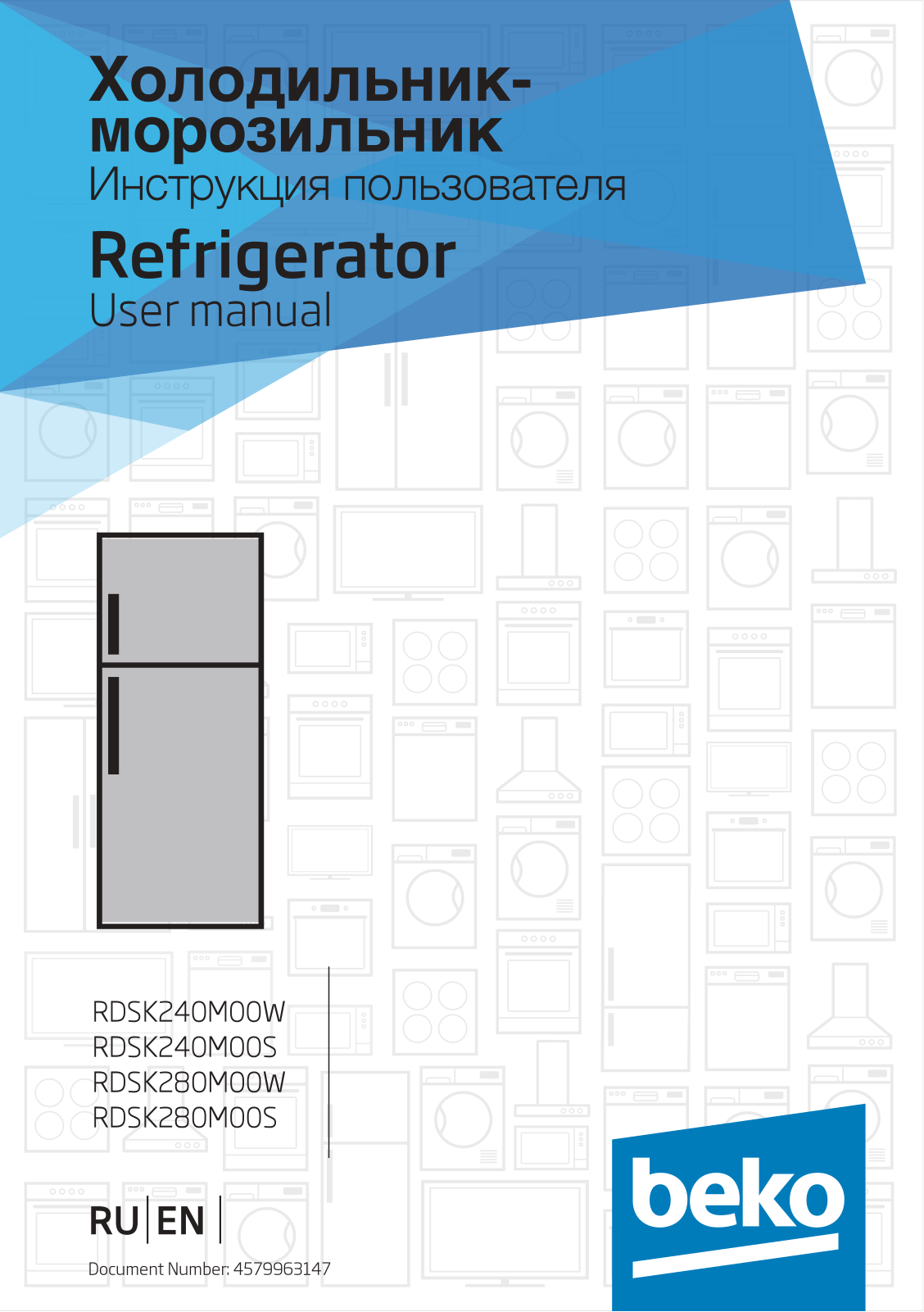 Beko RDSK 280M00 W User manual