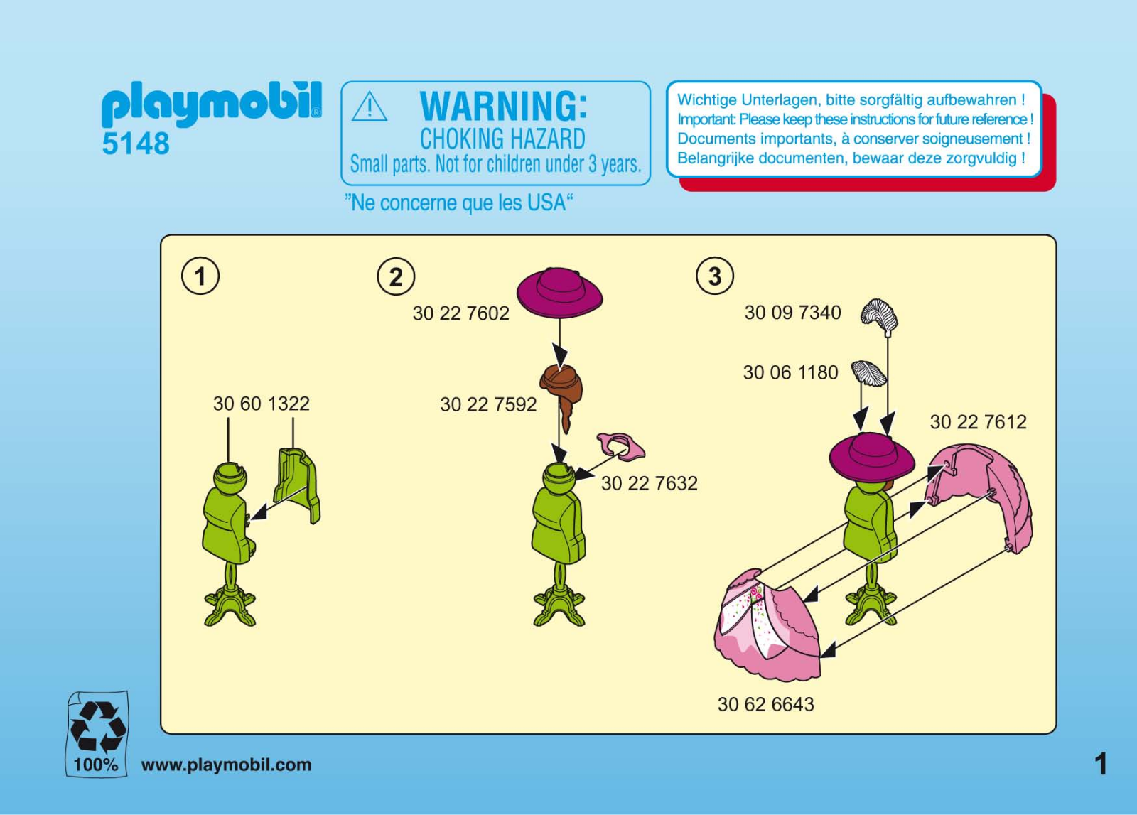 Playmobil 5148 Instructions