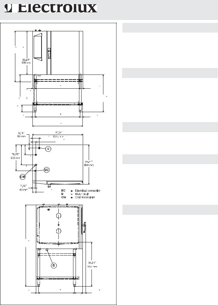 Electrolux 269083(AOS102ECM1) General Manual