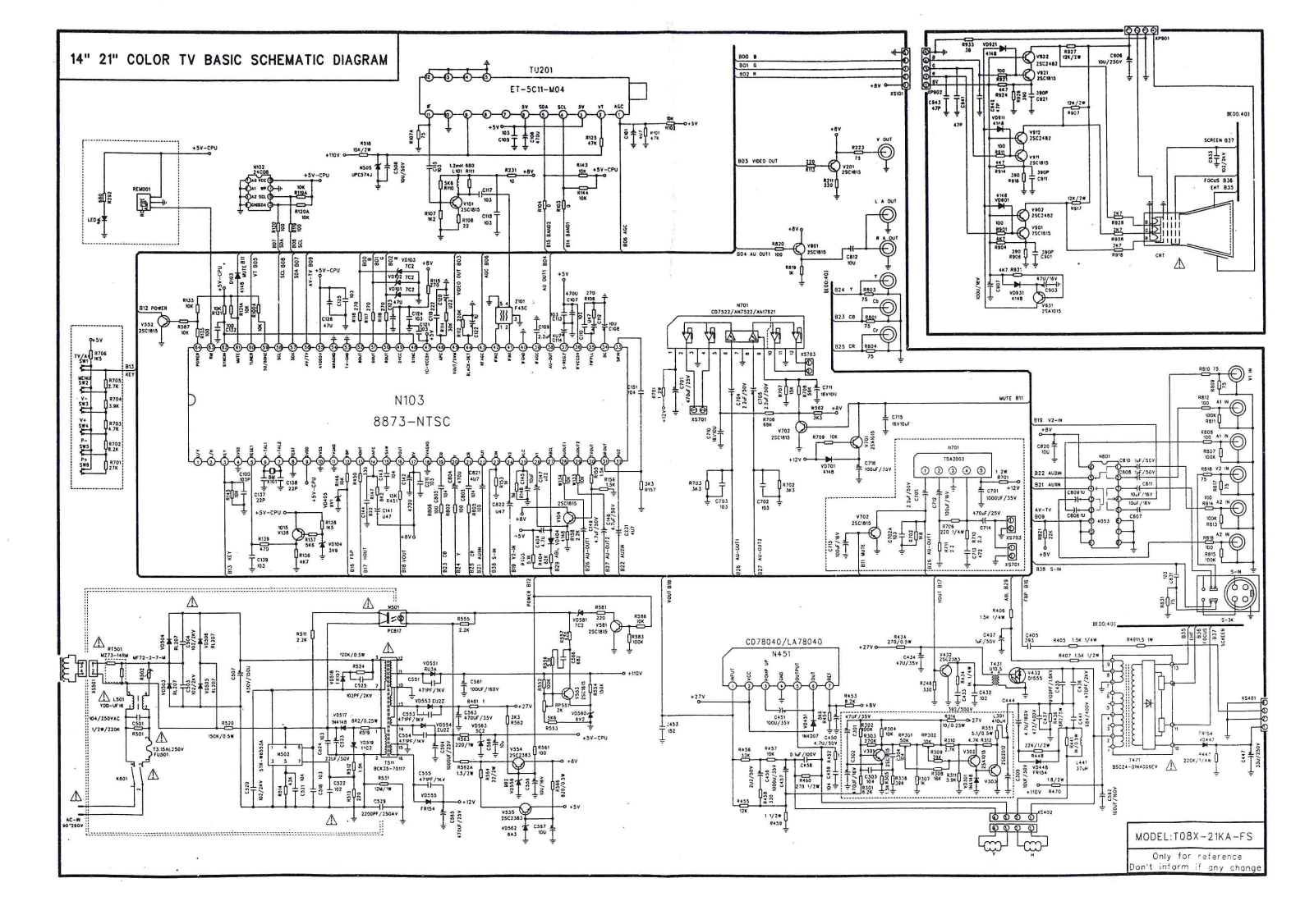 Patriot KM-2126 Schematic