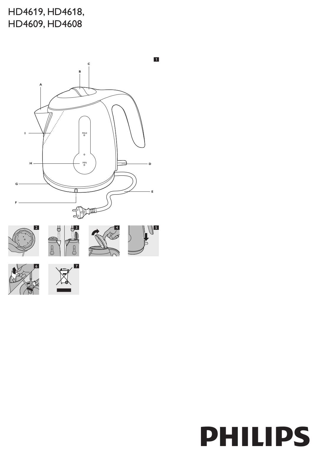 PHILIPS HD461820 User Manual