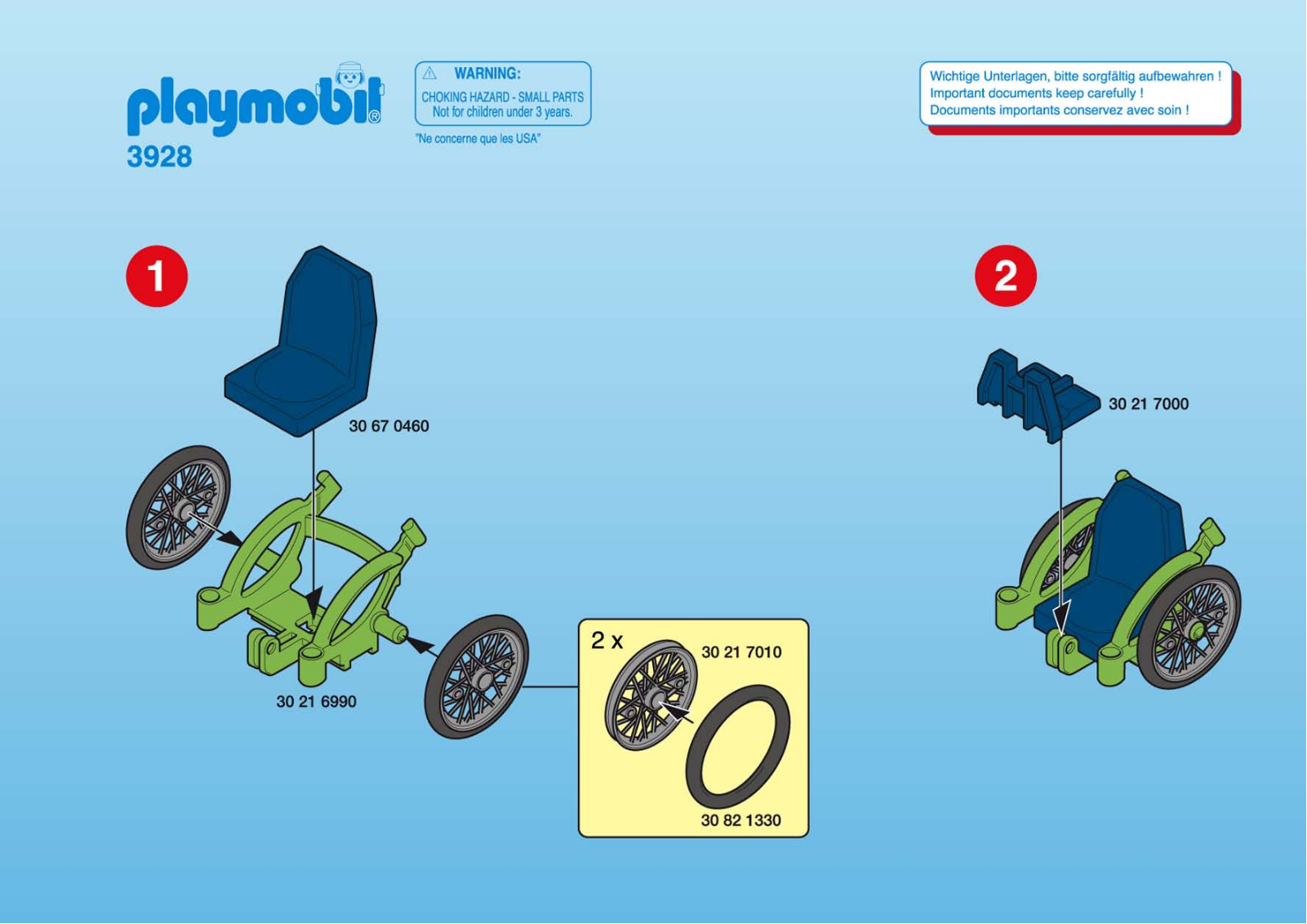 Playmobil 3928 Instructions