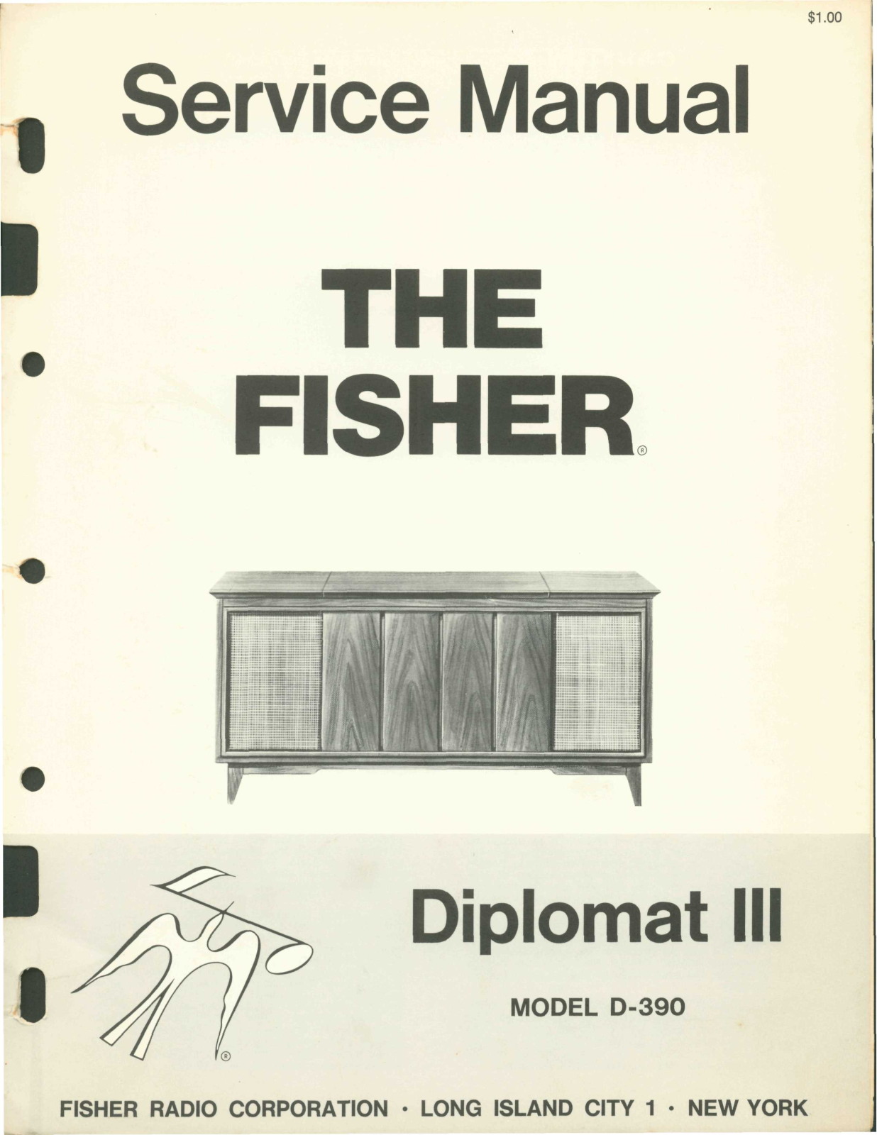 Fisher Diplomat-3 Service Manual