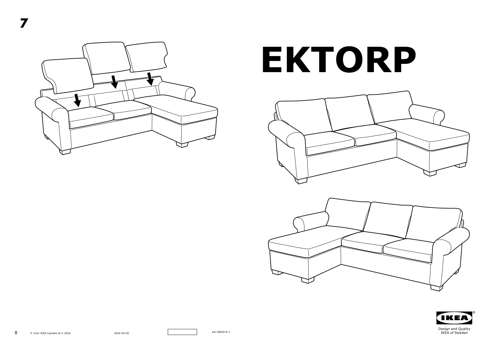 Ikea 30337425, 50338358 Assembly instructions