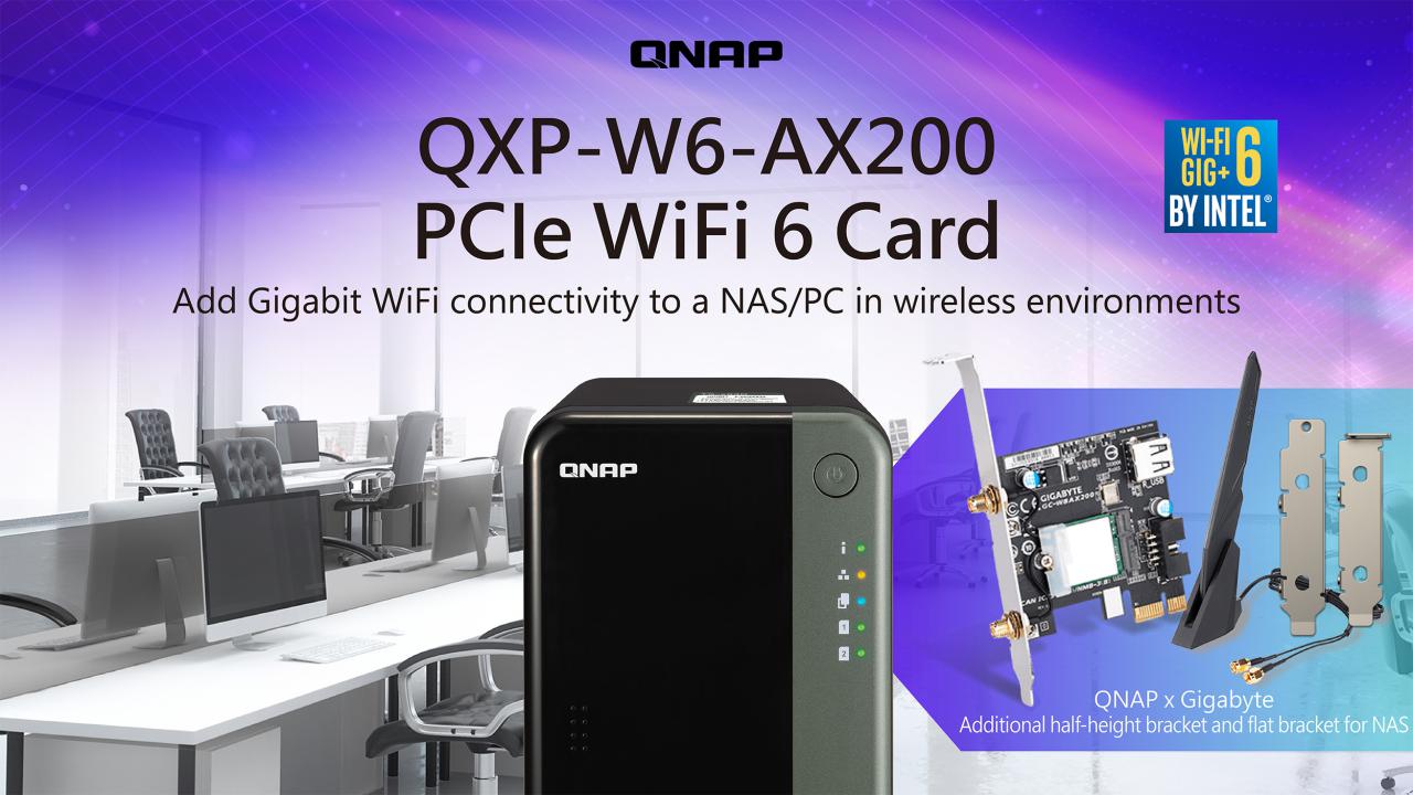 QNAP QXP-W6-AX200 User Manual