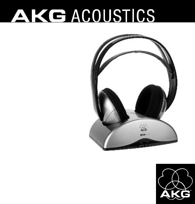 AKG K-206-AFC Owners manual