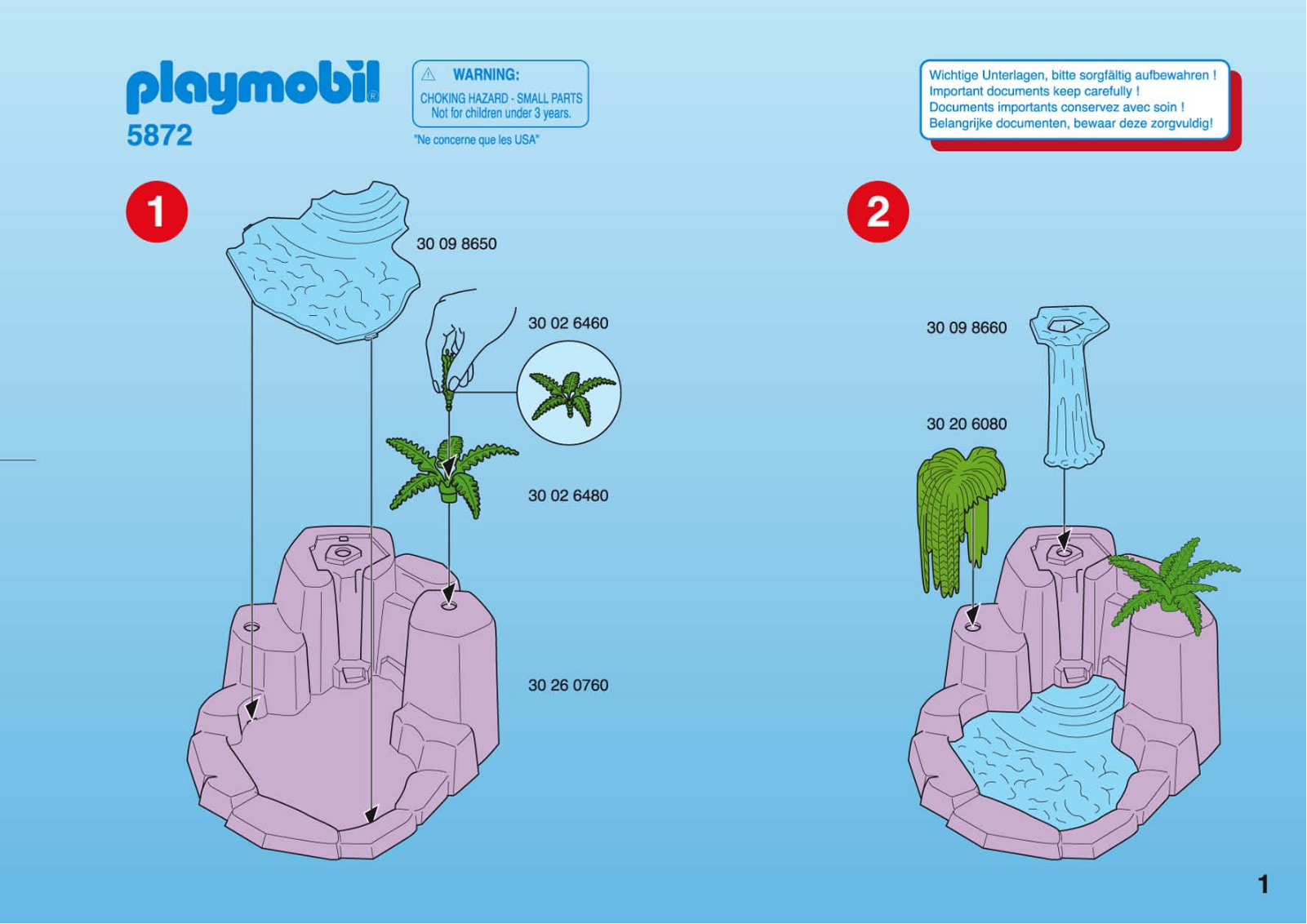 Playmobil 5872 Instructions