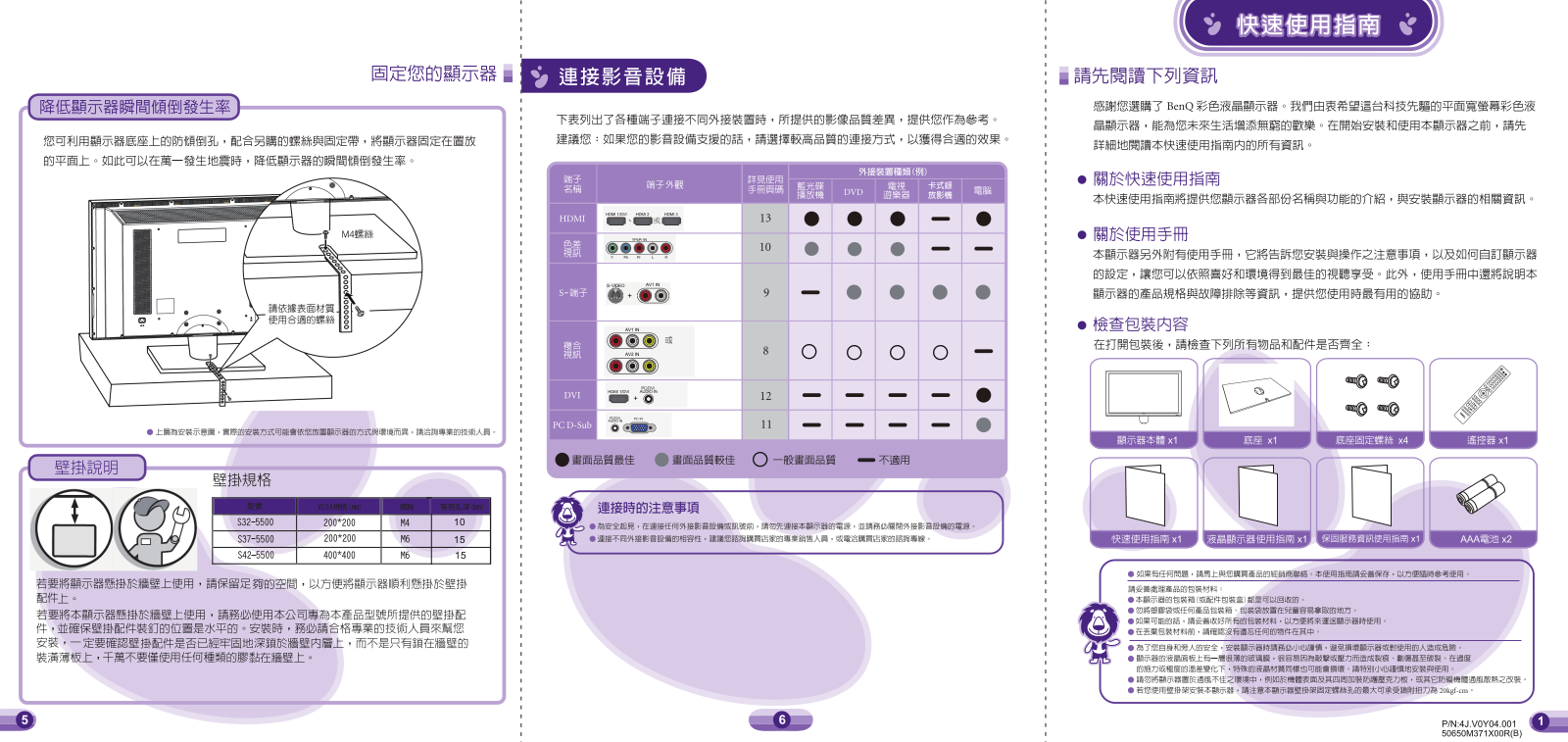 Benq S32-5500 User Manual