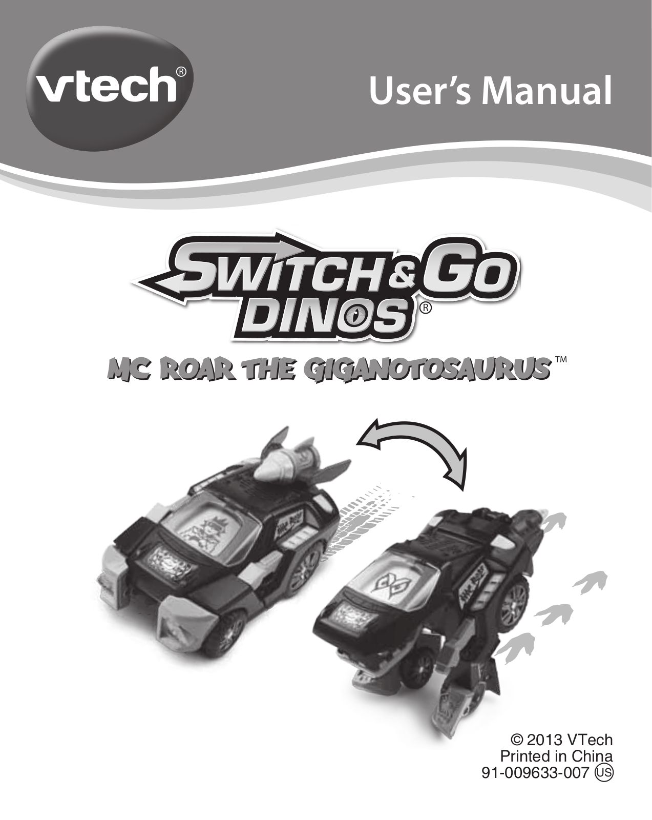 VTech 91-009633-007 US User Manual