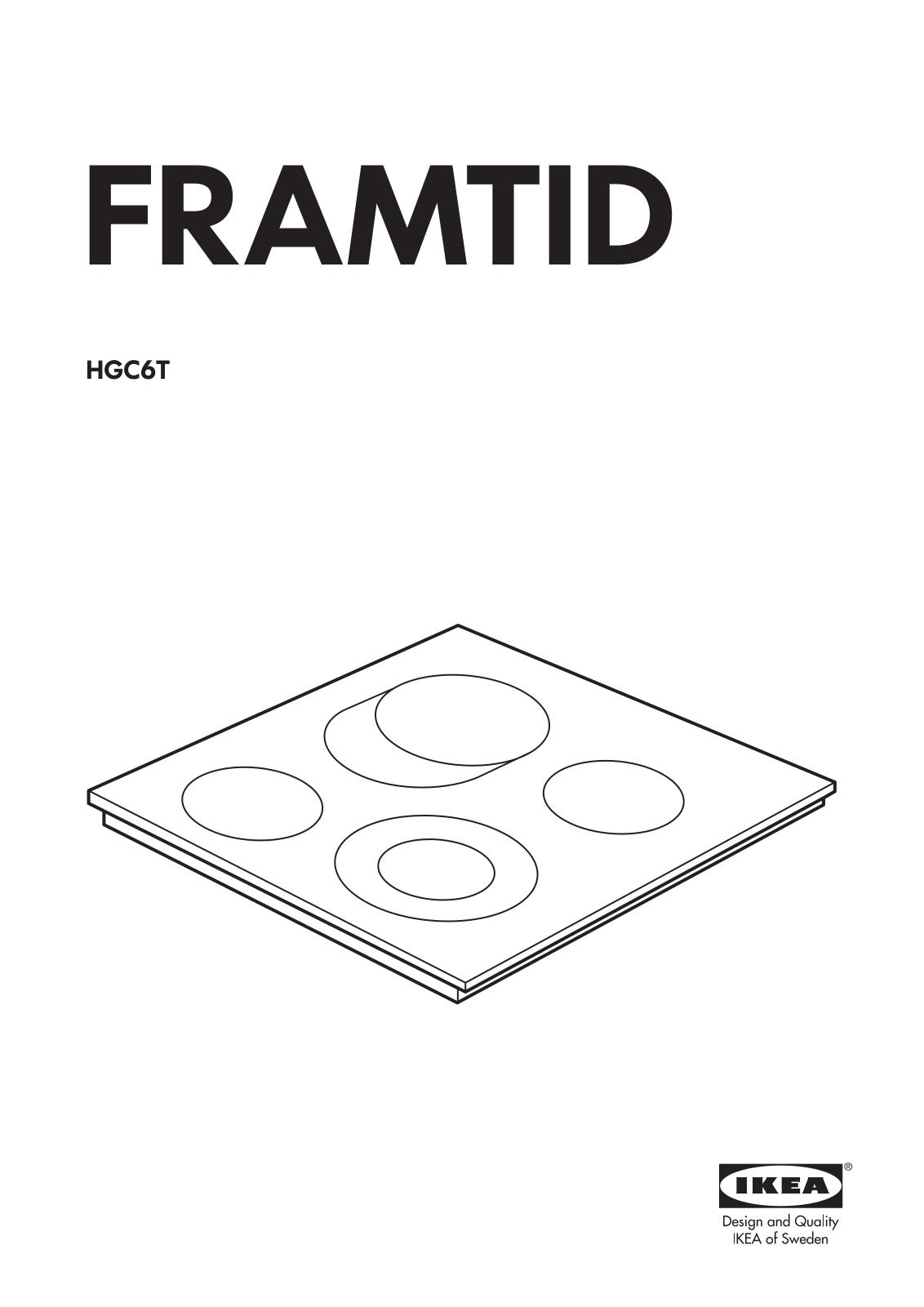 IKEA FRAMTID HGC6T User Manual