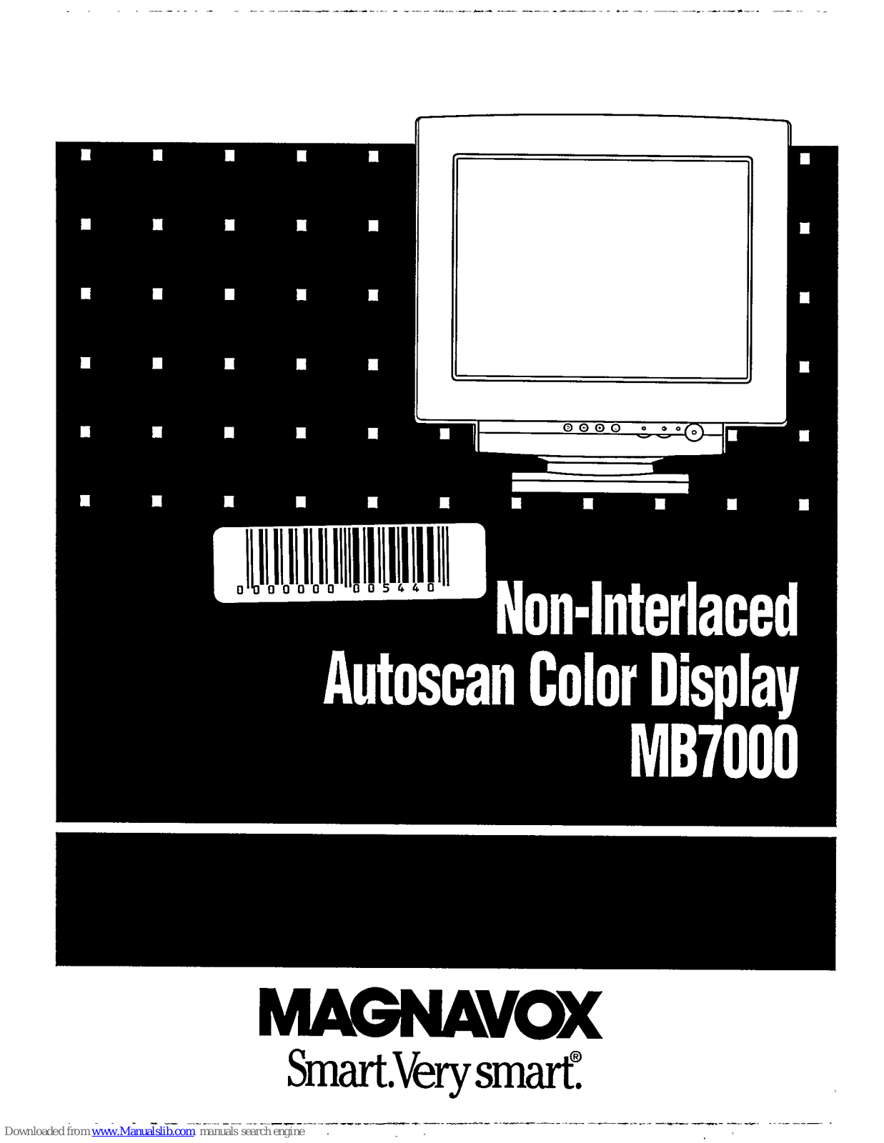 Magnavox MB7000M001 Operating Instructions Manual