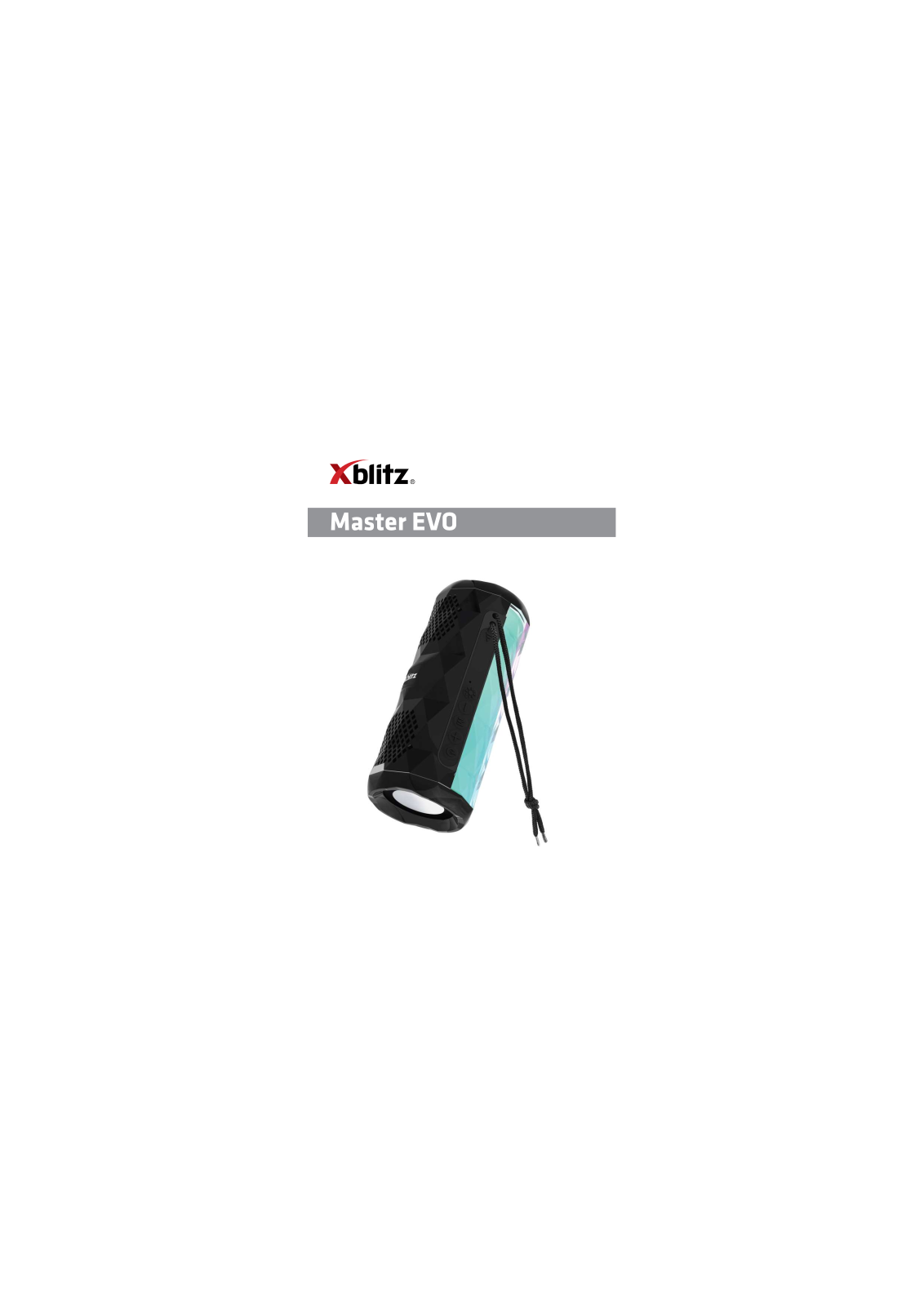 XBLITZ Master Evo User guide - ManualMachine.com