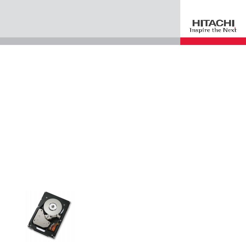Hitachi HUS151414VL3600, HUS151414VLS300, HUS151414VLF400, HUS151473VL3600, HUS151473VLS300 DATASHEET
