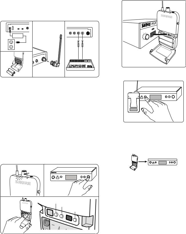 Shure PSM300 operation manual
