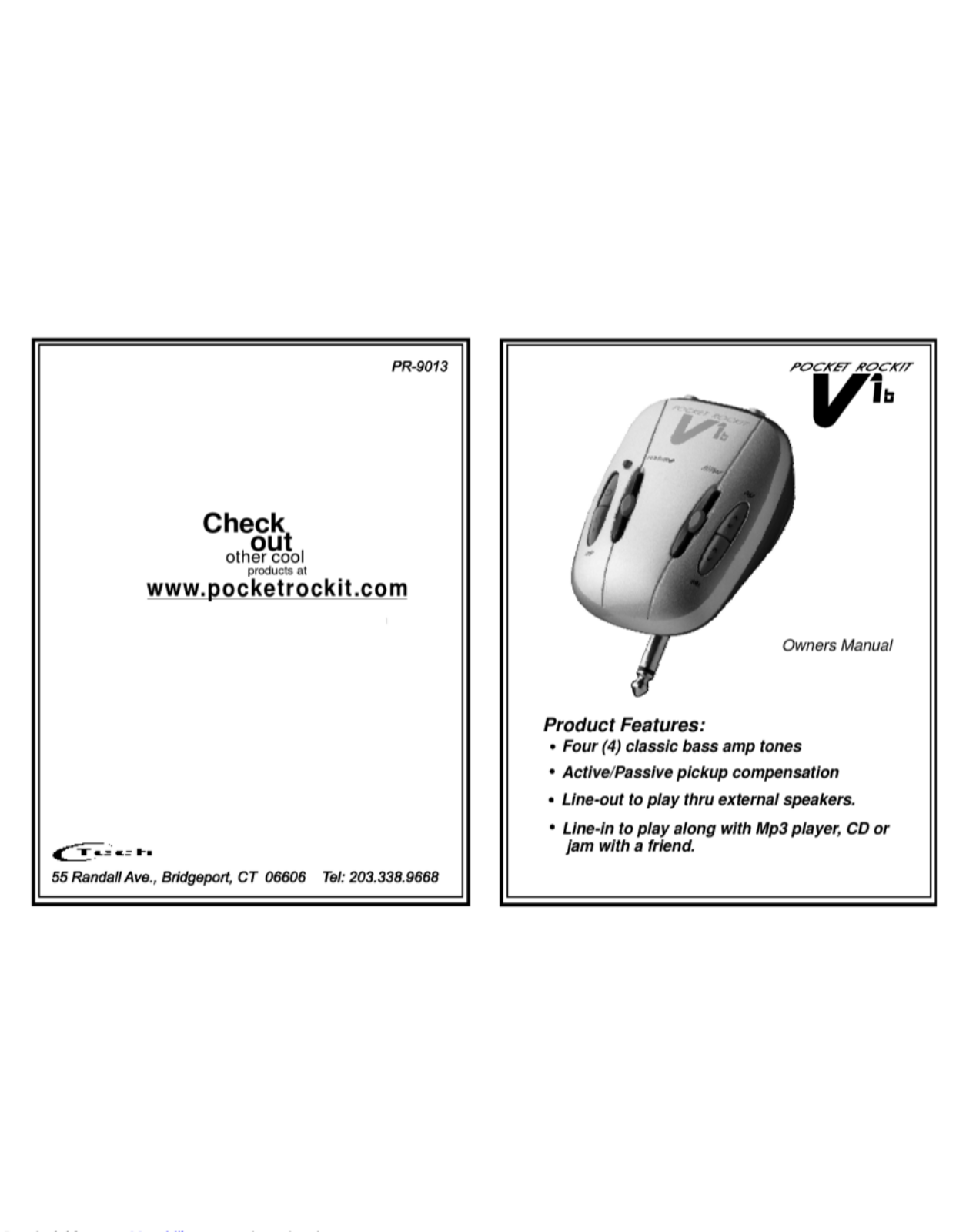 C-Tech V1b User Manual