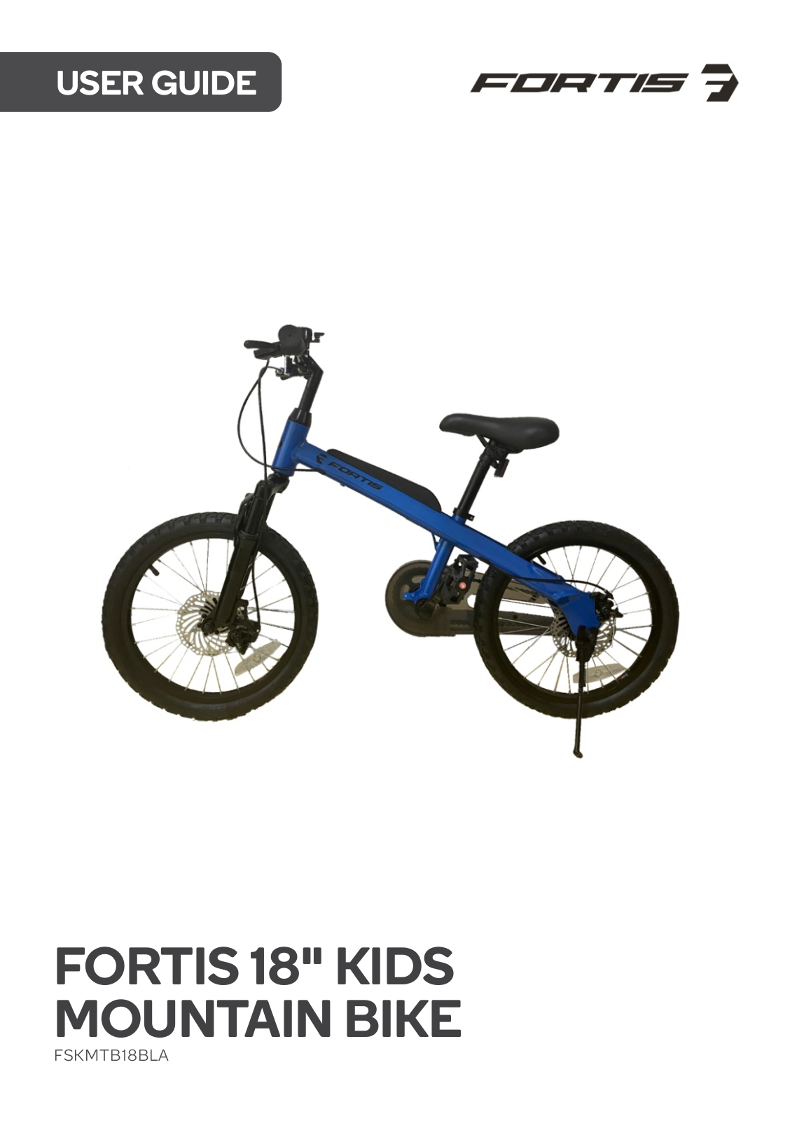 Fortis FSKMTB18BLA User guide - ManualMachine.com