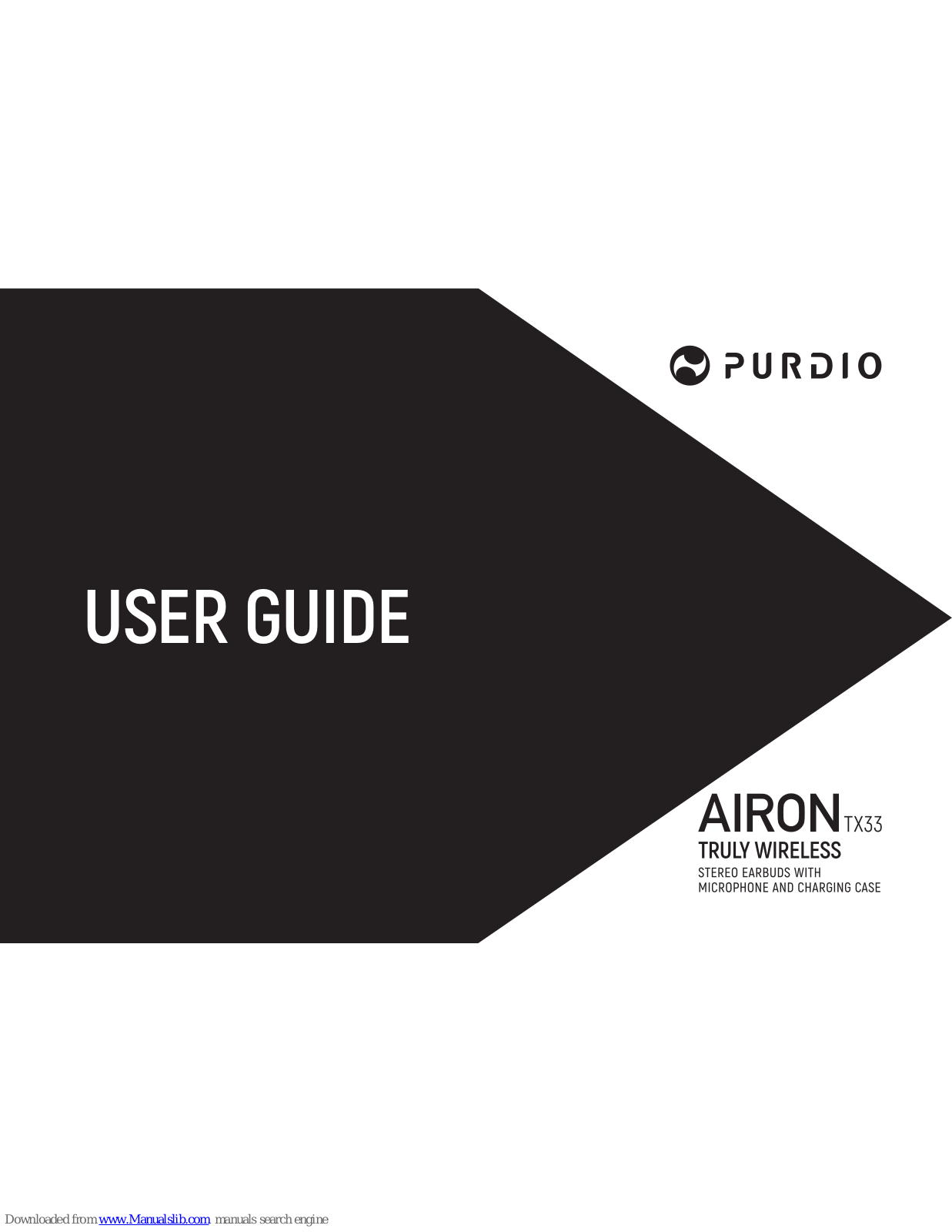 PURDIO AIRON TX33 User Manual