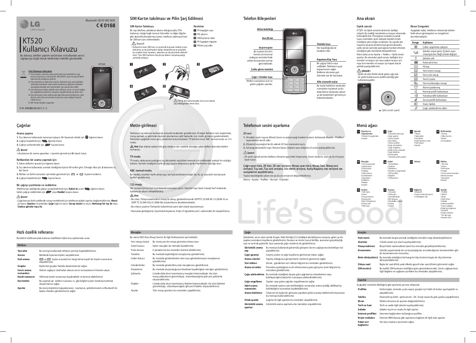 LG KT520 User guide