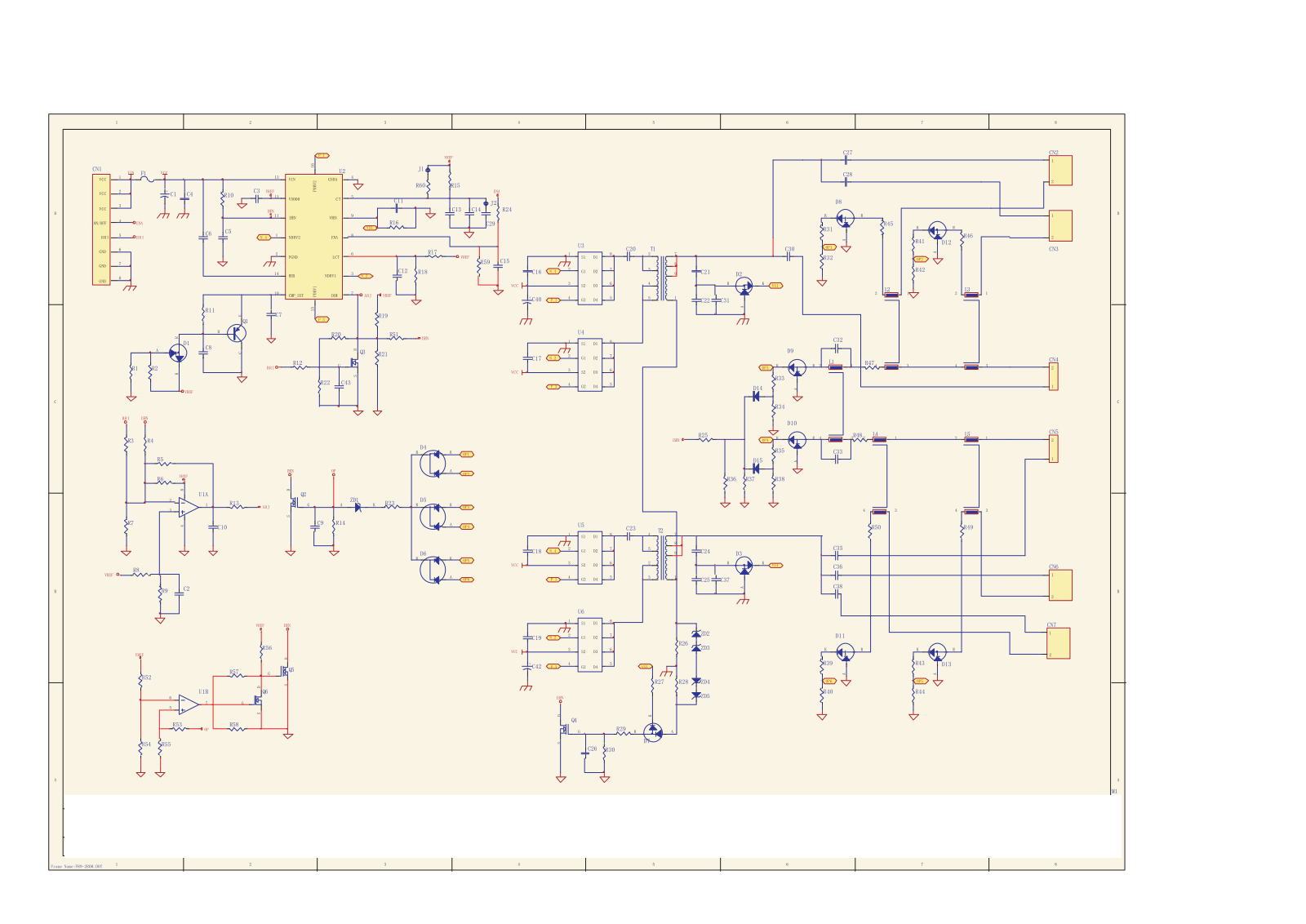 Delta DAC-16T003 Schematic