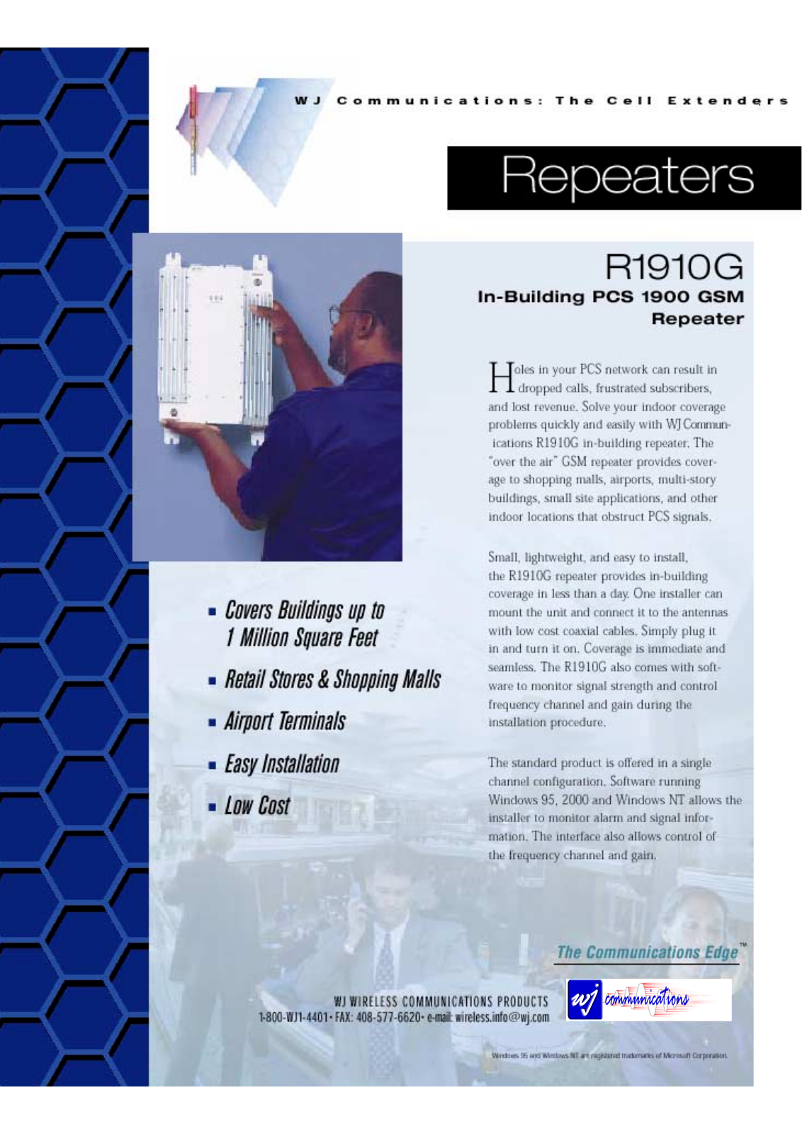 WJ Communications R1910G Datasheet