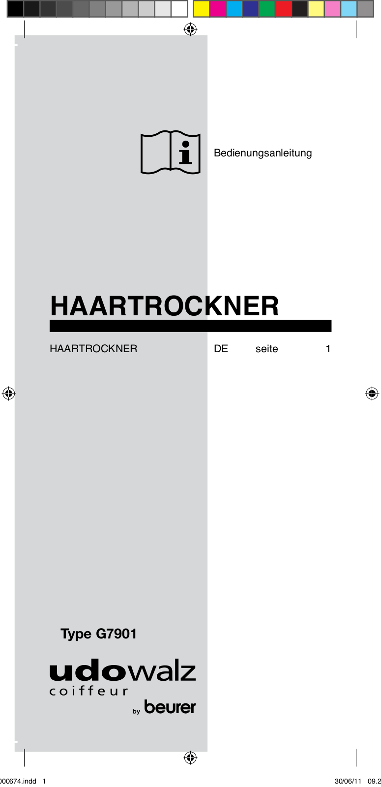 Beurer G7901 User Manual