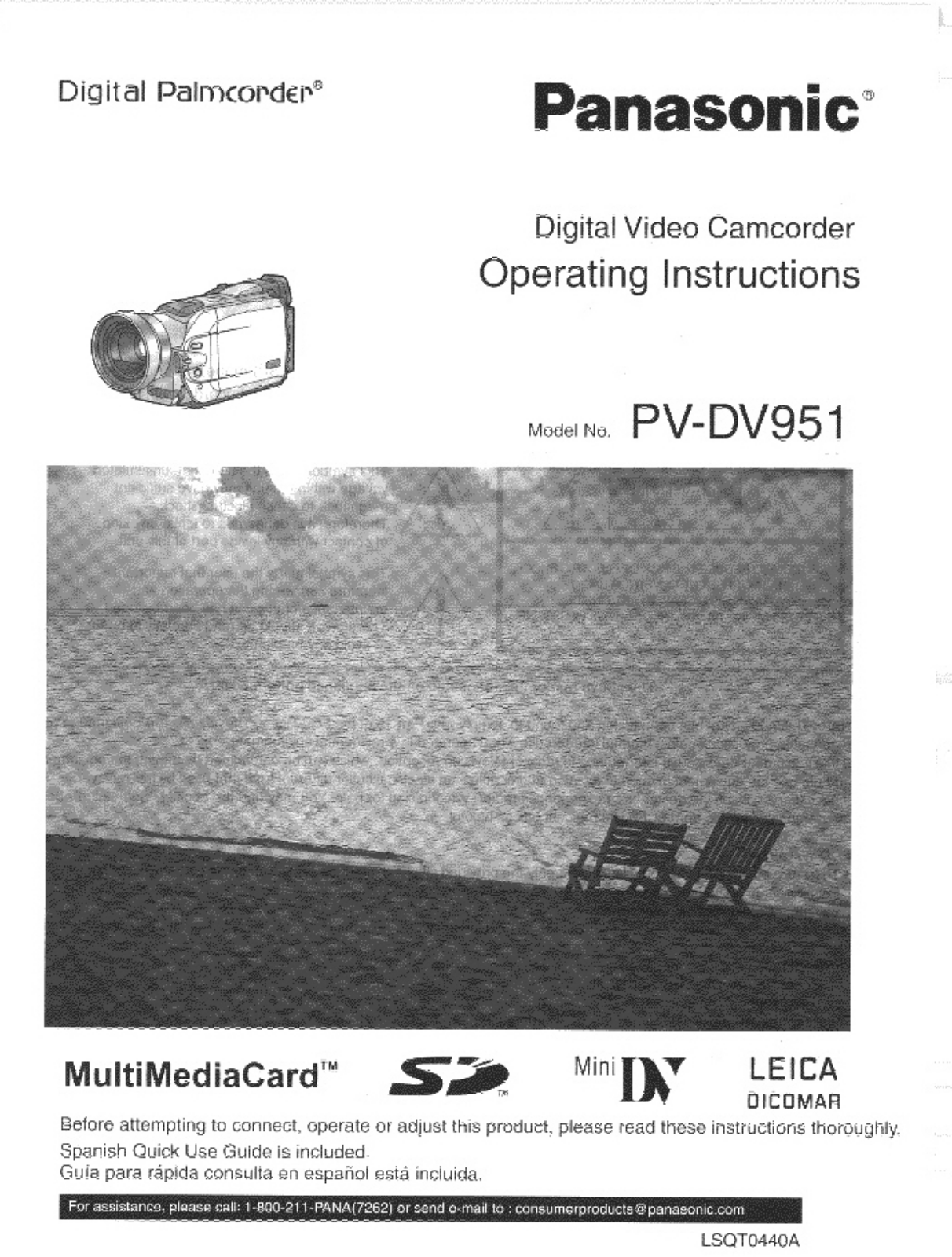 Panasonic PV-DV951D, PV-DV951 User Manual