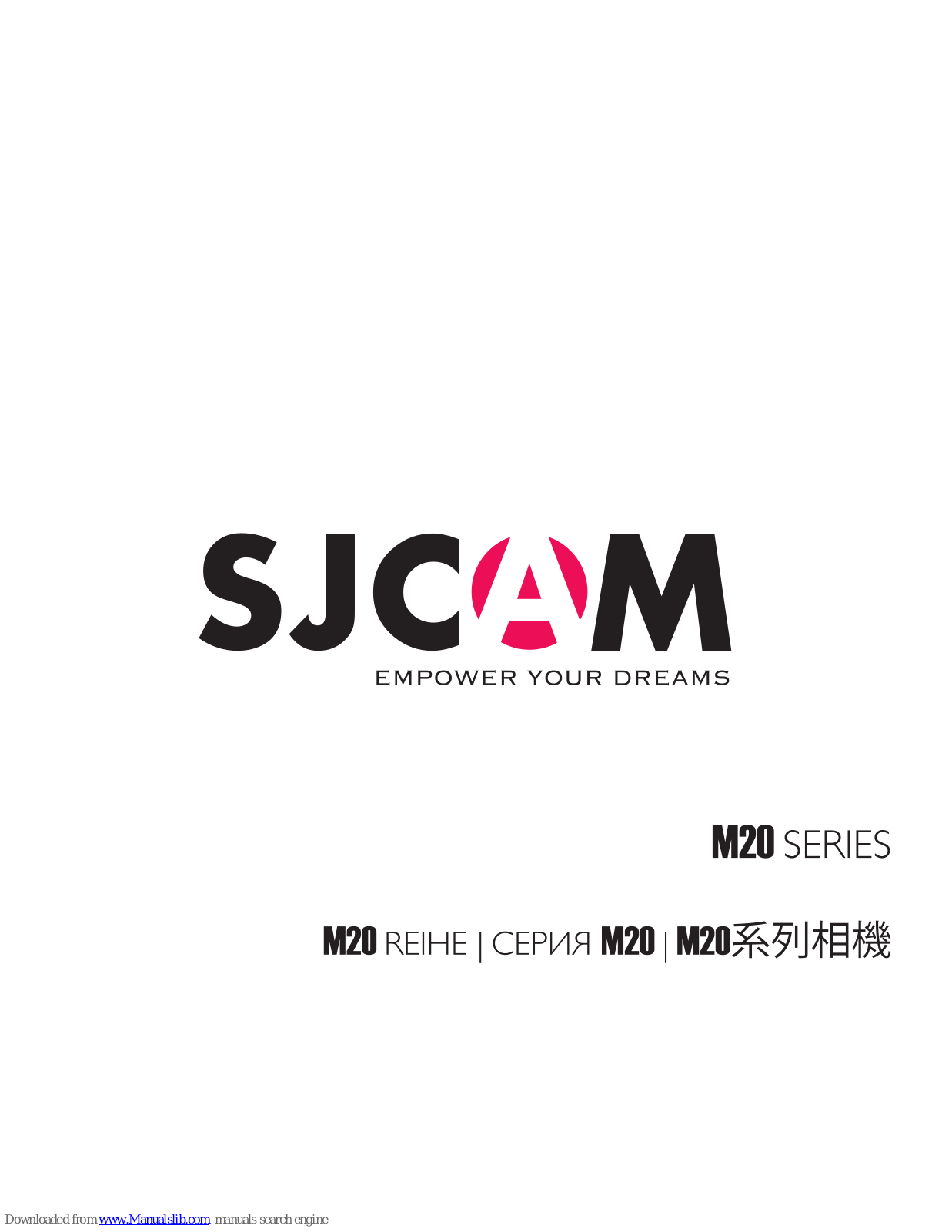 SJCAM M20 SERIES User Manual