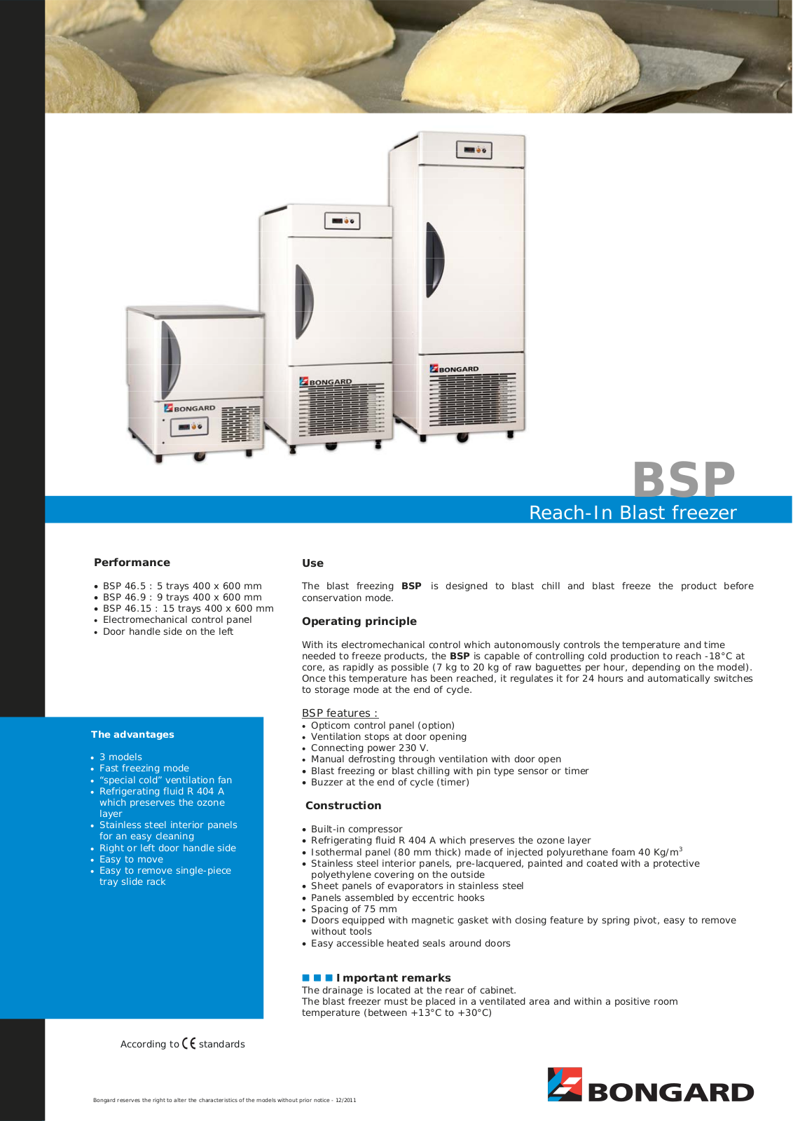 Bongard BSP 46.15 User Manual