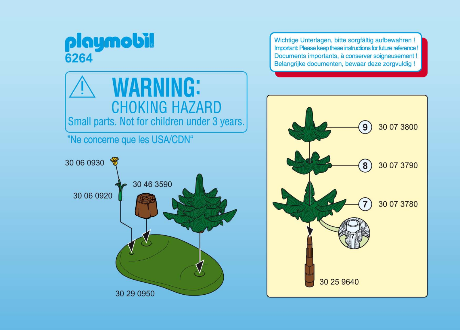 Playmobil 6264 Instructions