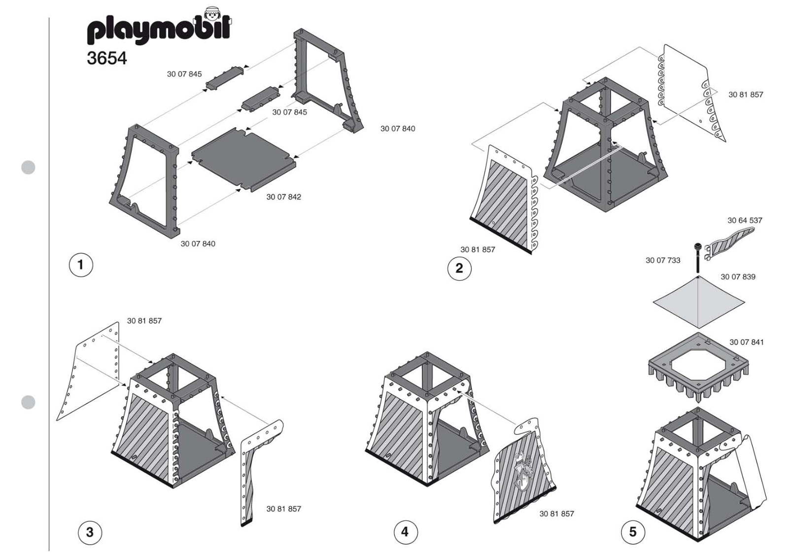 Playmobil 3654 Instructions