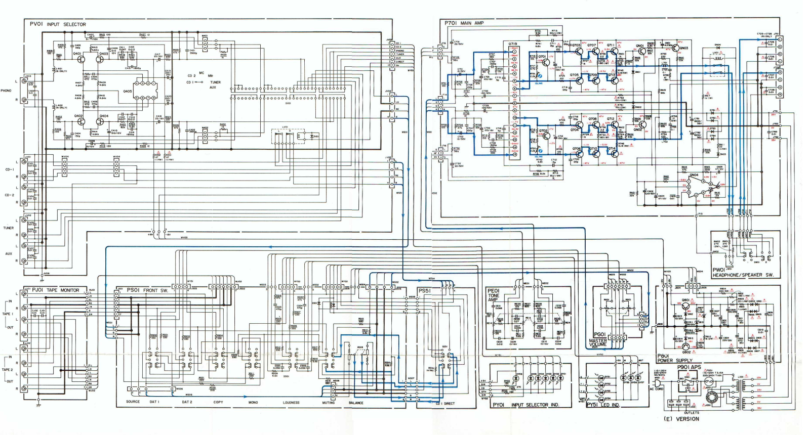 Kenwood PM-55 Schematic