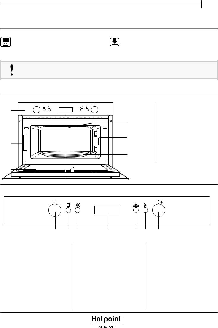 HOTPOINT/ARISTON MD 764 IX HA Daily Reference Guide