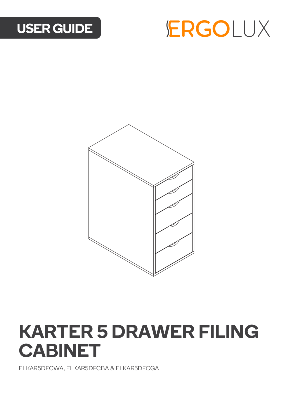 Ergolux ELKAR5DFCBA, ELKAR5DFCGA, ELKAR5DFCWA User guide - ManualMachine.com