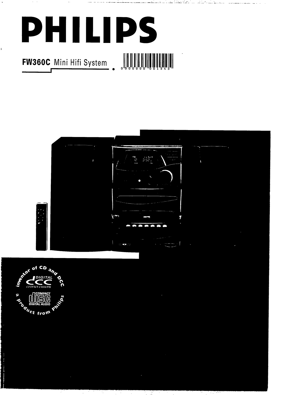 Philips FW360C/25, FW360C/22, FW360C/21, FW360C/20, FW360C User Manual