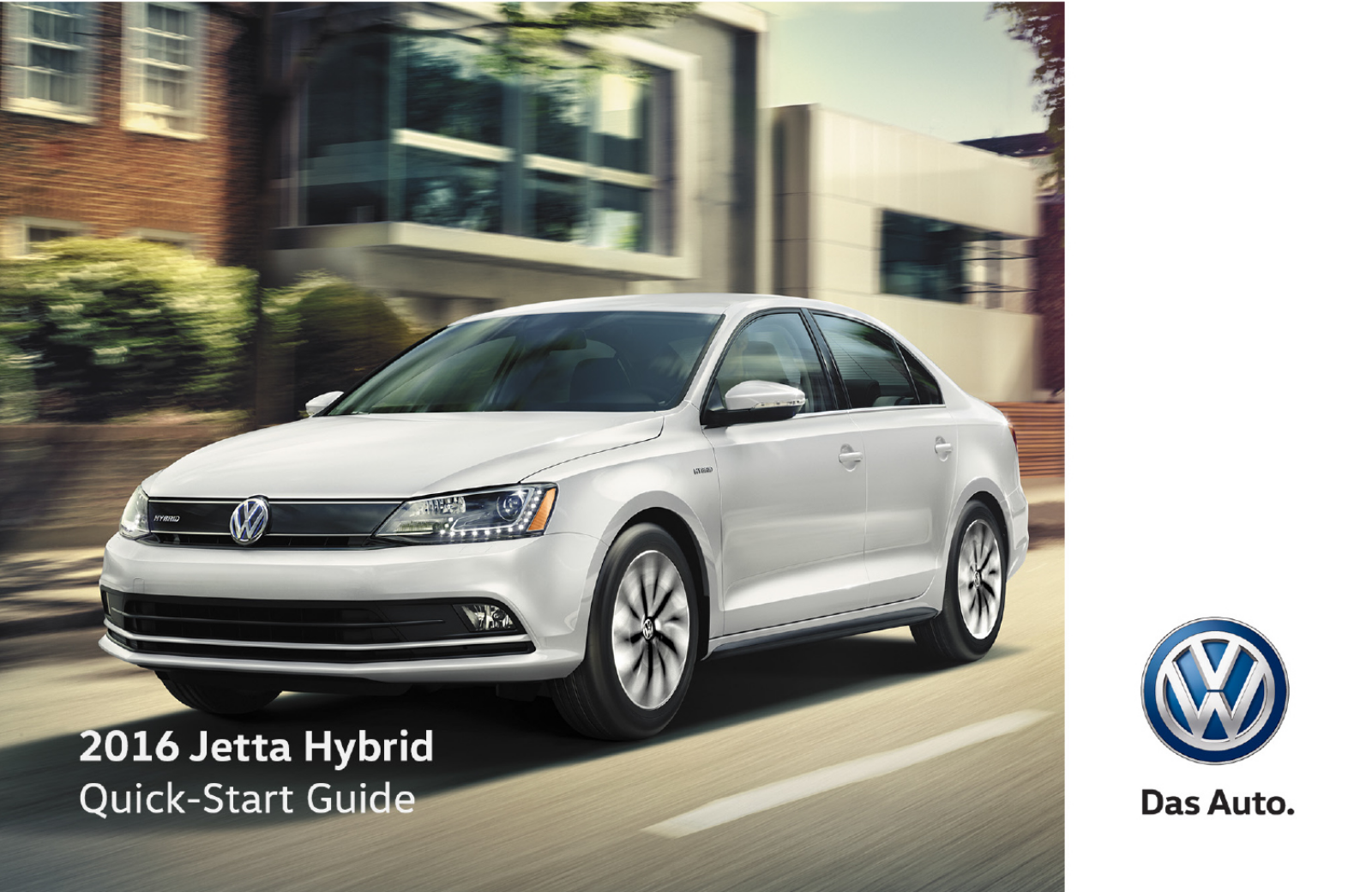 Volkswagen Jetta Hybrid 2016 Owner's Manual